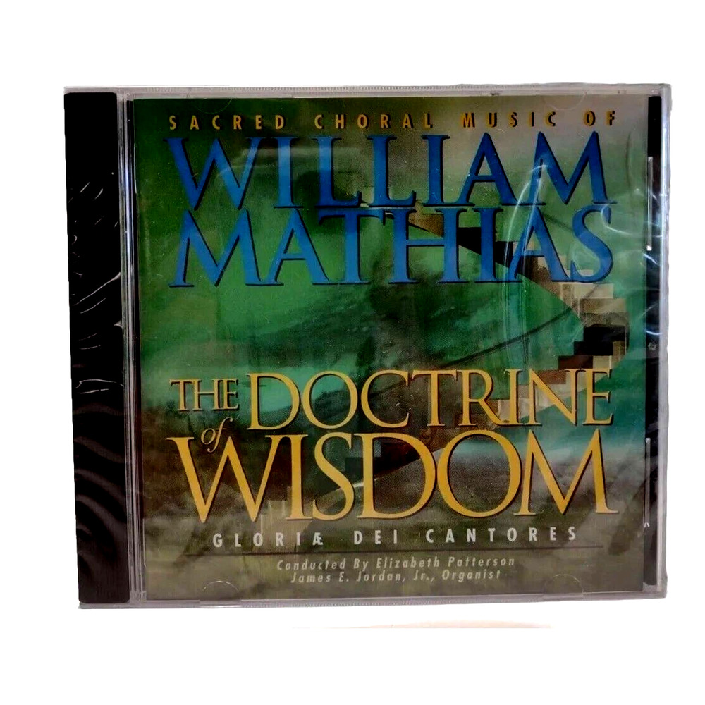 Vntg Doctrine of Wisdom by Gloriae Dei Cantores Sacred Choral Music Cd 1998 New